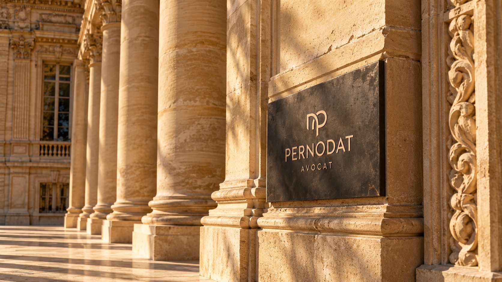 Projet Pernodat Avocat réalisé par WebAlchimist